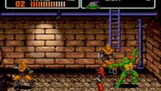 Sega Genesis  Teenage Mutant Ninja Turtles  The Hyperstone Heist 1992 [upl. by Assylem982]