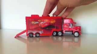 Cars 2 Mack camión juguete miniatura Mattel [upl. by Aihsenod]