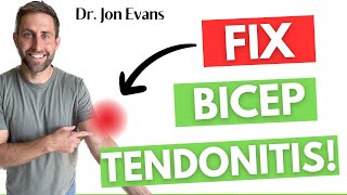 INSTANT Relief From Bicep Tendonitis Top 7 Exercises That WORK [upl. by Honeyman]