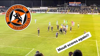 A GOODWIN on the road for UNITED Dundee United v Greenock Morton Vlog [upl. by Puduns826]