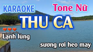 Karaoke Thu Ca Tone Nữ  Sol Thứ Nhạc Sống Dễ Hát  Karaoke Beat Chuẩn Thu Ca Tone Nữ Tango Hay [upl. by Ahsinhoj107]