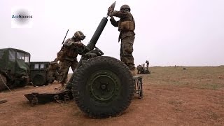 US Marines 211 JGSDF Fire 120mm Mortars [upl. by Bohs82]