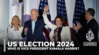 Who is US Vice President Kamala Harris and can she beat Donald Trump [upl. by Welbie]