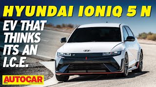 Hyundai Ioniq 5 N review  This EV sounds wild  First Drive  Autocar India [upl. by Surdna396]