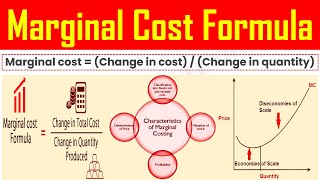 Marginal Cost  Definition Meaning Calculation Formula Explained [upl. by Melar]