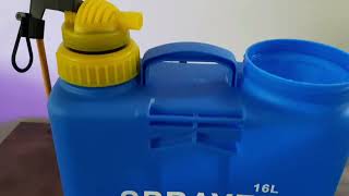 Step by Step Installation of a Knapsack Sprayer Machine and parts  Review Video [upl. by Lynna987]