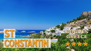 St Constantin hotel review  Hotels in Gouves  Greek Hotels [upl. by Marelda544]