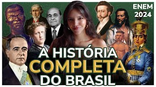 TODA A HISTÓRIA DO ENEM  REVISÃO Débora Aladim [upl. by Enrica398]