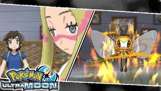 HD Totem Battle  Ribombee  Pokemon Ultra SunUltra Moon [upl. by Nahshun790]