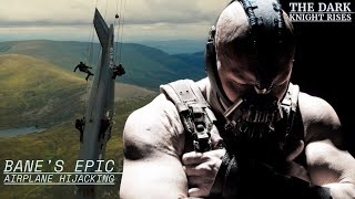 Banes Epic Airplane Hijacking  The Dark Knight Rises Full HD [upl. by Xavier]