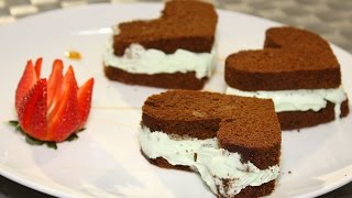 Receta Torta de chocolate con helado de pistacho [upl. by Ahsiele957]