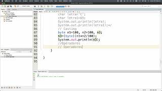 Tipos de operadores en JAVA [upl. by Nyladgam]