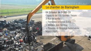 Présentation vidéo 2013 du pôle ferrailles et métaux de Baudelet Environnement [upl. by Rickert]