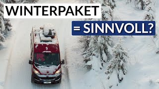 Winterpaket Wohnmobil  braucht man das wirklich Pössl Winterpakete im Überblick [upl. by Airdnax]