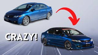 BUILDING A HONDA CIVIC SI IN 17 MINUTES AMAZING [upl. by Miru324]