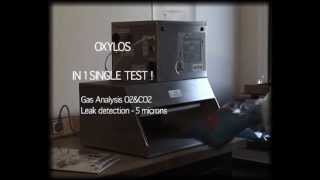 OXYLOS Automaton for quality controlGAS ANALYSIS  LEAK  SEAL STRENGTH [upl. by Stutsman]