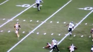 Jacoby Jones return VS Steelers [upl. by Arva]