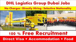 DHL Group Hiring Staff In Dubai 2024 dubaijobs jobsindubai [upl. by Thompson]