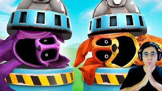 LOS PERSONAJES DE POPPY PLAYTIME 3 vs APLASTADORA  Garrys Mod [upl. by Barcellona709]