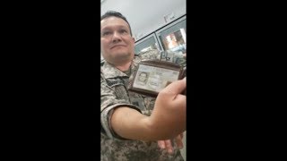 Damn Man Gets Confronted For Wearing A Stolen Valor On Memorial Day [upl. by Aubry]