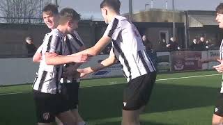 18 Feb 2024 Flint Town Utd vs TNS U19s some highlights [upl. by Franciska]