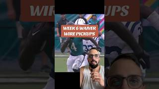 Waiver wire pickups for Week 6 of NFL fantasy football 🏈📈 [upl. by Azial464]