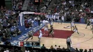 Spurs vs Clippers NBA Highlights 12132009 [upl. by Geraldine]