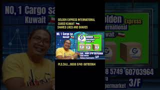 kargador vloggerofsimplelifelivestream Golden Express International Cargo Kuwait [upl. by Nimajneb]