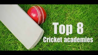 Top 8 Cricket Academies in India  wwwcollegedekhocom [upl. by Harrington679]