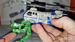 Vid 858 Transformers Power Core Combiners Searchlight and Backwind [upl. by Eux]