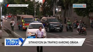 Balitang Bisdak Dagan sa trapiko sa Salinas Drive Brgy Lahug [upl. by Lundin]