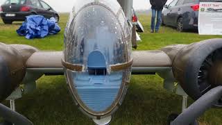 PZL 37 Łoś Polish twinengined medium bomber Model RC rcpilotgrzesiek [upl. by Lubbock]