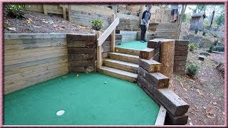 THE CRAZIEST HOLE IN ONE EVER IN A MINI GOLF GAME  ONCE IN A LIFETIME SHOT  Brooks Holt [upl. by Kcinemod817]