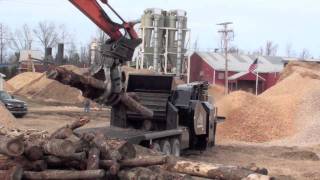 Red Roo FC460 Woodchipper CRAZY Video MUST WATCH [upl. by Jaal99]