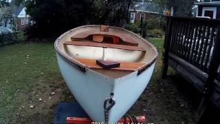 Old Dale Dennings Oxford dinghy sailboat [upl. by Leamiba436]