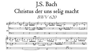 Bach  Christus der uns selig macht BWV 620  Müller organ Leeuwarden Sweelinq [upl. by Aryajay]