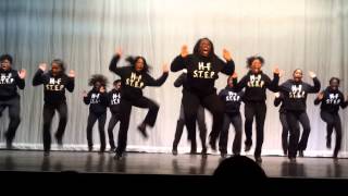 Psi Phi Beta Stepping Competition  HomewoodFlossmoor High School Steppers [upl. by Tnecnev734]