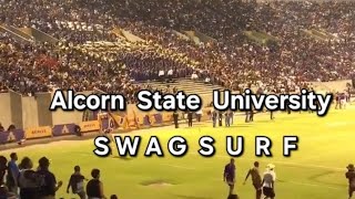 Swag Surf Alcorn State University Marching BandSWAC Championship Game vsSouthern University 2016 [upl. by Shaina]