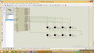 HOW TO PROGRAM 8051 MICROCONTROLLER FOR LED BLINKING  KeilProteus  Embedded C [upl. by Egreog]