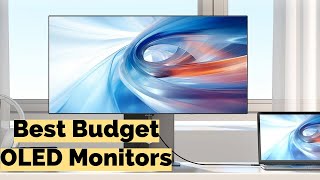 Top 3 Best Budget OLED Monitors of 2024 [upl. by Kopans]