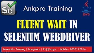 Selenium with Java 38  Fluent Wait  How to set polling time  How to set wait time Explained [upl. by Rainie]