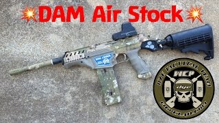 DYE DAM Air Stock Assembly amp Test Fire  Dynamic Sports Gear [upl. by Biagi]