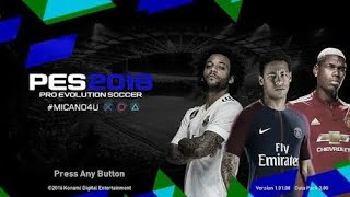 كيفية تحميل باتش 2018 لبيس 2017 Pes 2017 [upl. by Nnylaehs]