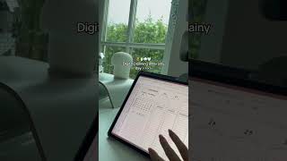 Cozy digital planning 🧸🌧️🗓️🩷✍🏻 ipad notes  accessories  Shortcuts  Journal ipad asmr planner [upl. by Morgenthaler288]