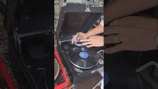 100 Year Old Antique Gramophone Music System 😱 ytshort shorts [upl. by Kenway]