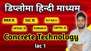 Concrete Technology  Civil Engineering  lec 1  Cement  Shivam sir [upl. by Lambard]