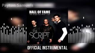 The Script ft WillIAm  Hall Of Fame Official Instrumental [upl. by Nnyllaf]