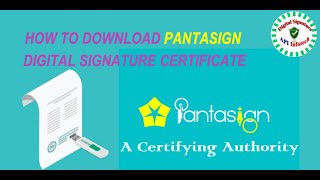 How to Download Pantasign Digital Signature CertificateDSC into WD Proxkey Token [upl. by Binah]