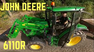 John Deere 6110R Probefahrt [upl. by Jordanna]