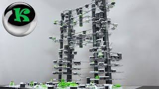 Marble run  Huge PROSet tower gravitrax [upl. by Aliehc534]